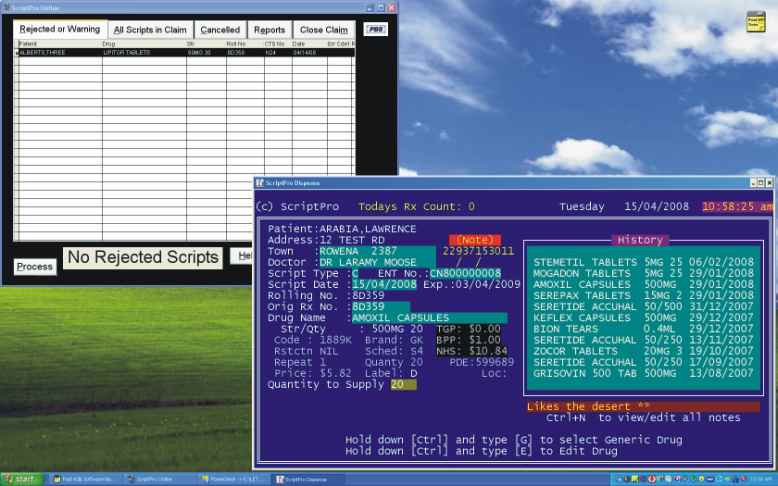 ScriptPro Online & Dispense ScriptPro Online & Dispense